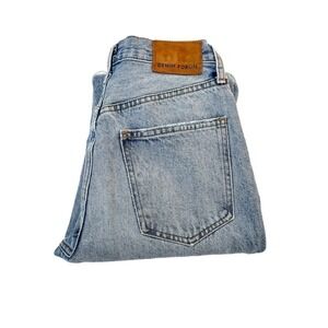 Denim Forum Aritzia The Joni High Rise Loose Denim Jeans Size 24 x 29L